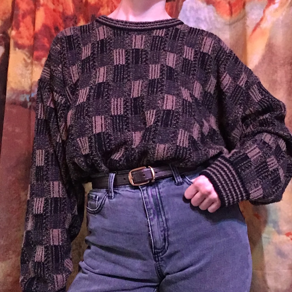 Printed Sweater